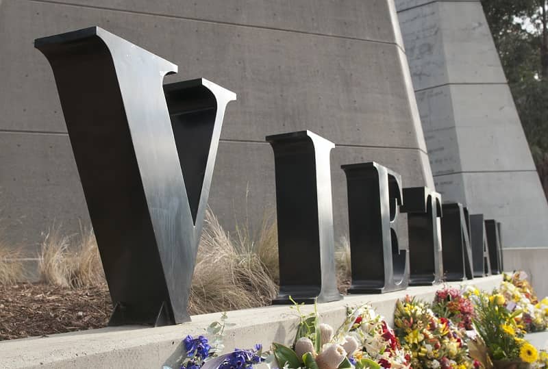 Vietnam War Memorial in Canberra -cm